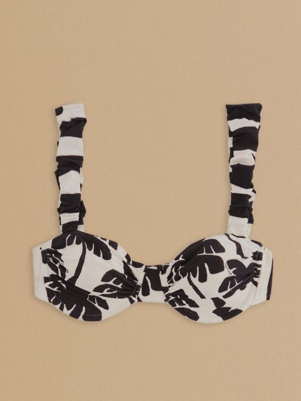 FARM RIO coconut underwire bikini top  L